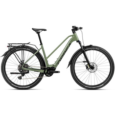 ORBEA KEMEN MID SUV 40 TRAPEZ Electric Trekking Bike Green 2023 0